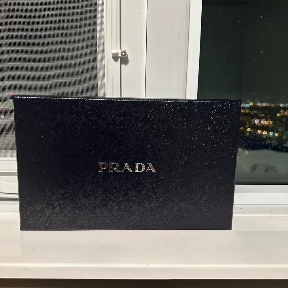 Large Prada Leather Wallet
